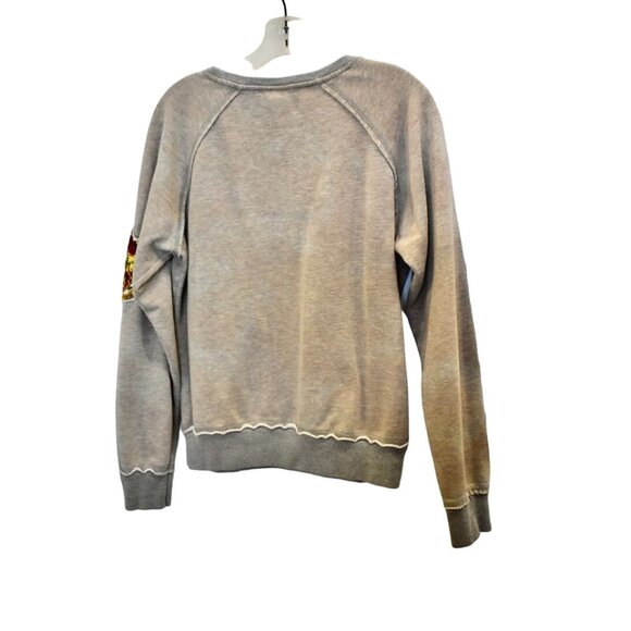 Unisex Universal Studios Harry Potter Bleached Out Sweatshirt Gryffindor Size M - Picture 2 of 8